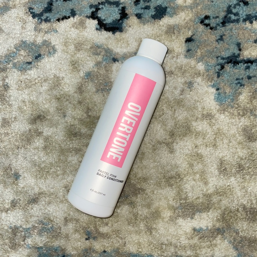 Overtone Pastel Pink Daily Conditioner